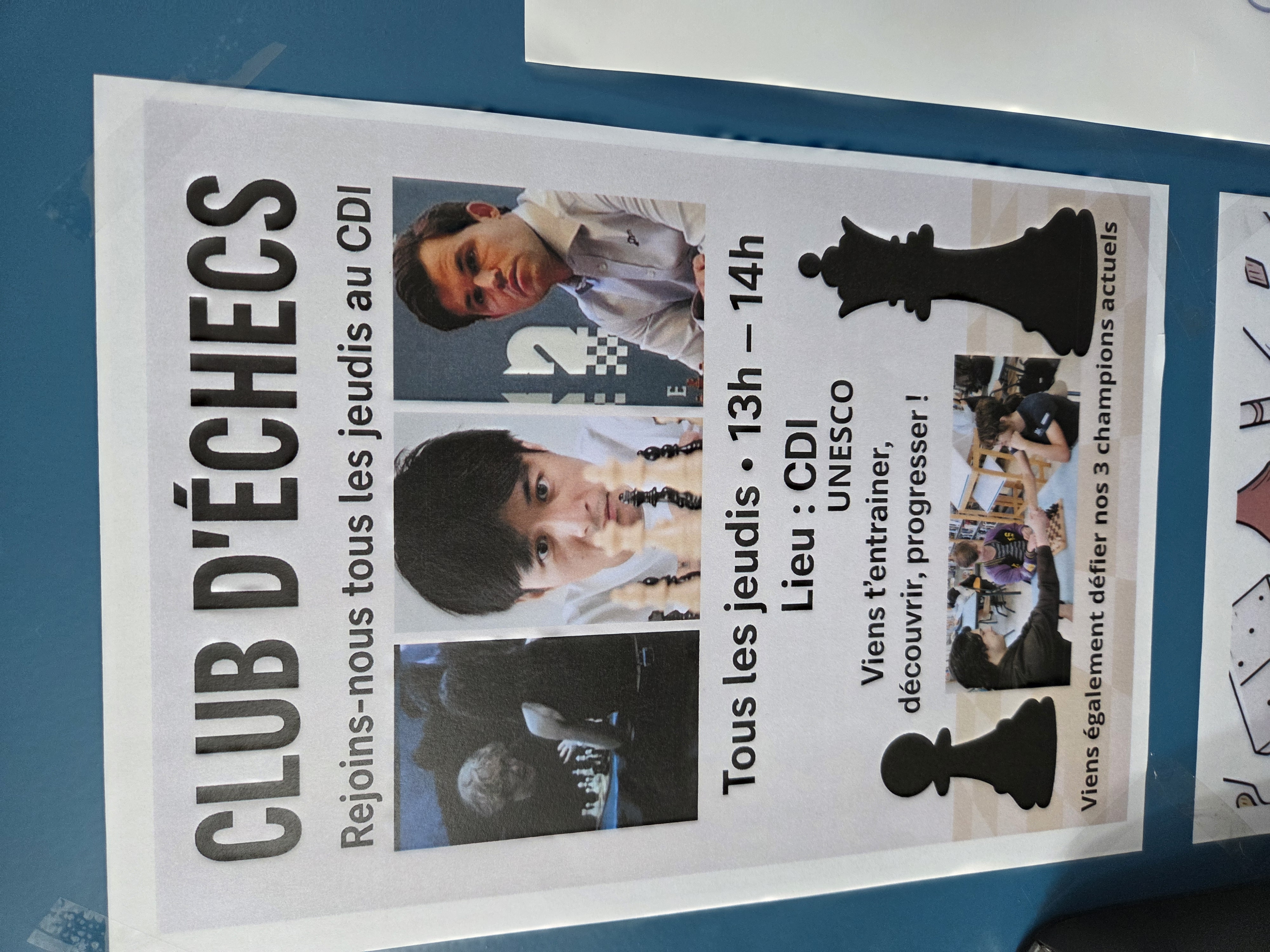 Image d'illustration pour : Club d'échecs