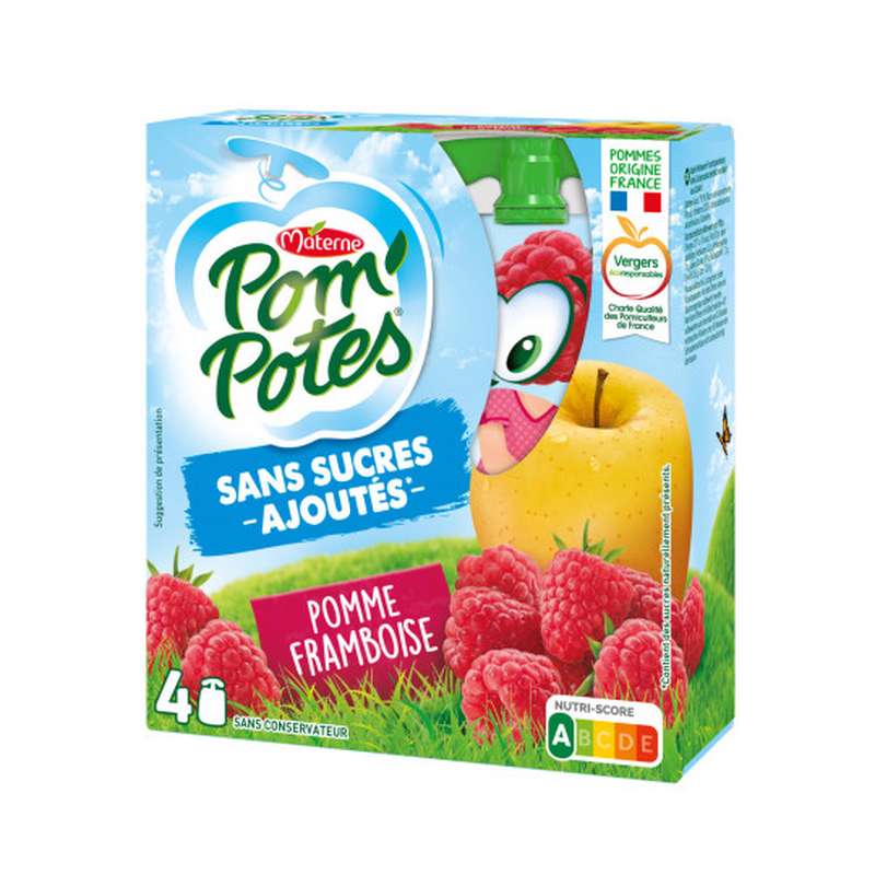 Photo de Compote de pommes et framboises